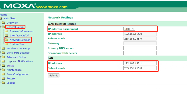 【Moxa】1137c网络客户端配置说明 | 仙工智能帮助中心